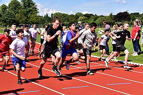 Start 800m Lauf