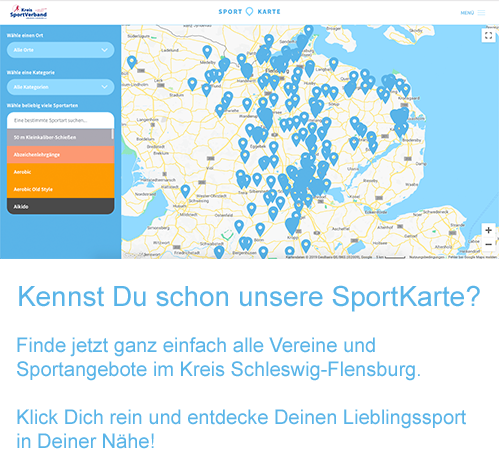SportKarte Schleswig Flensburg